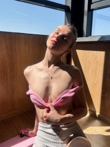 Breathing in moaning out oops wrong kind of yoga