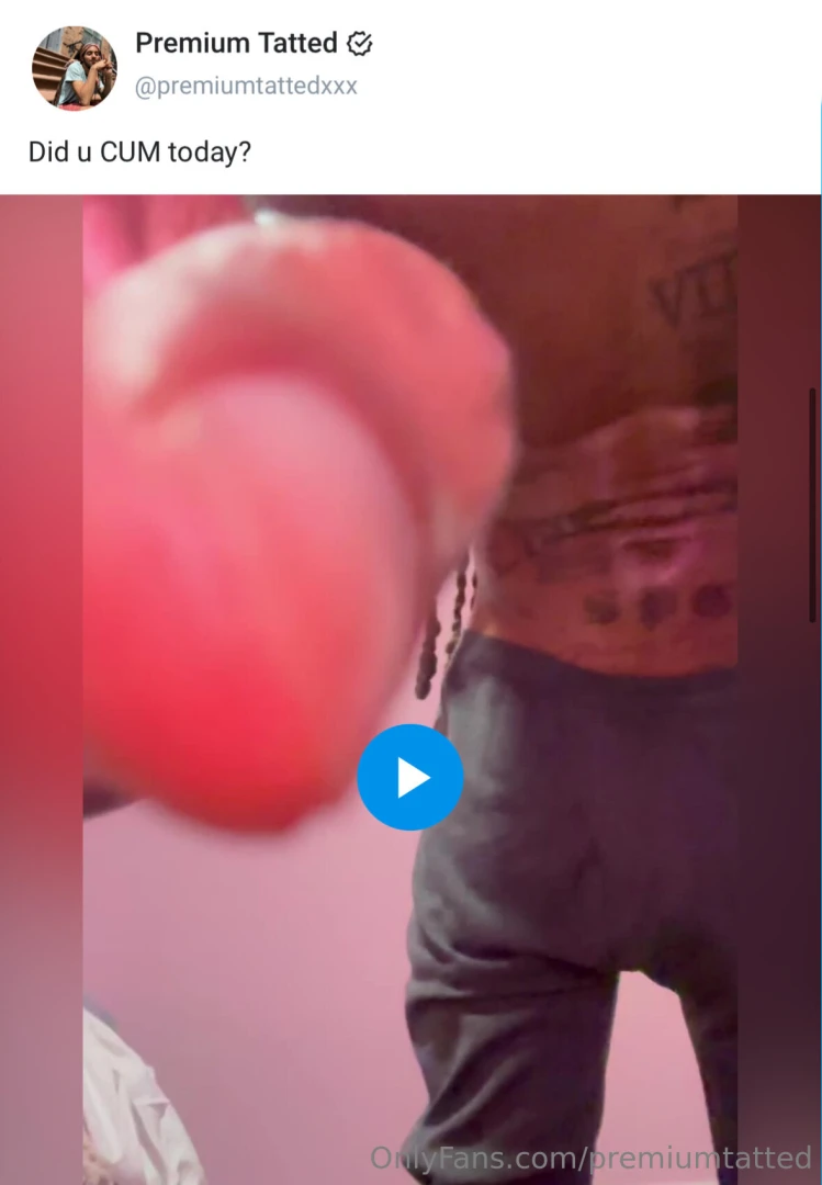 Premiumtattedxxx has nothing but xxx content right on the timeline part 1 