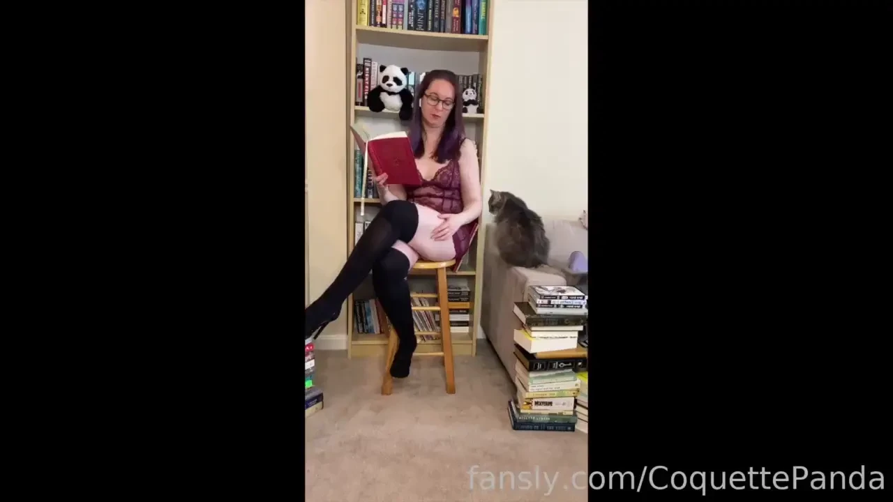 Outtake from this week i started reading about dinah the cat and like 