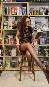A few shots for this week literatureandlingerie burlesquereading part 4
