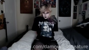 Punk burp striptease