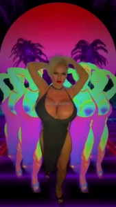 Feeling myself tonight in this little black dress dancing like no one