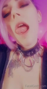 We re live in a few streaming live at gothurbate com fatalgoth btw don