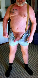 Choosing a getup for the party tomorrow