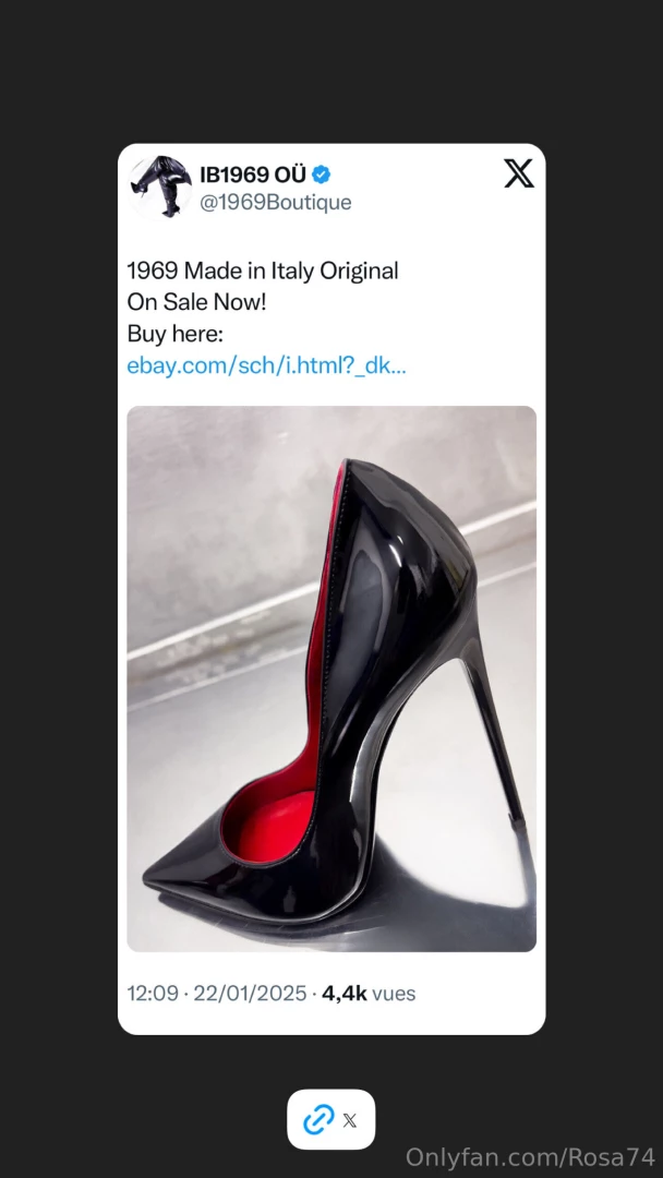 How ant to spoil me i love this nice shoes 