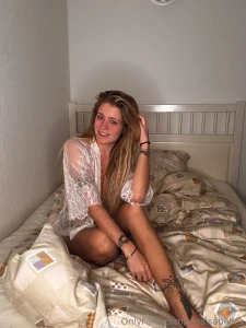 Just me a scarf my panties my bed and a cozy little moment to share part 2