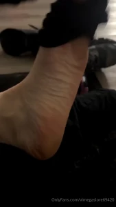 Sweaty trucker feet need lovin