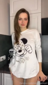 Wet teen panties cute egirl fyp vibe kitchen skinny thong