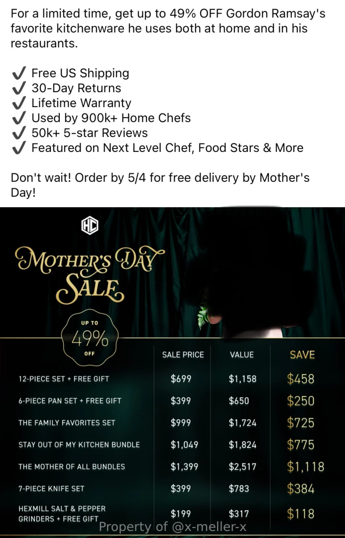 Uggggh lol why does hex clad cookware have to be so expensive anyone 