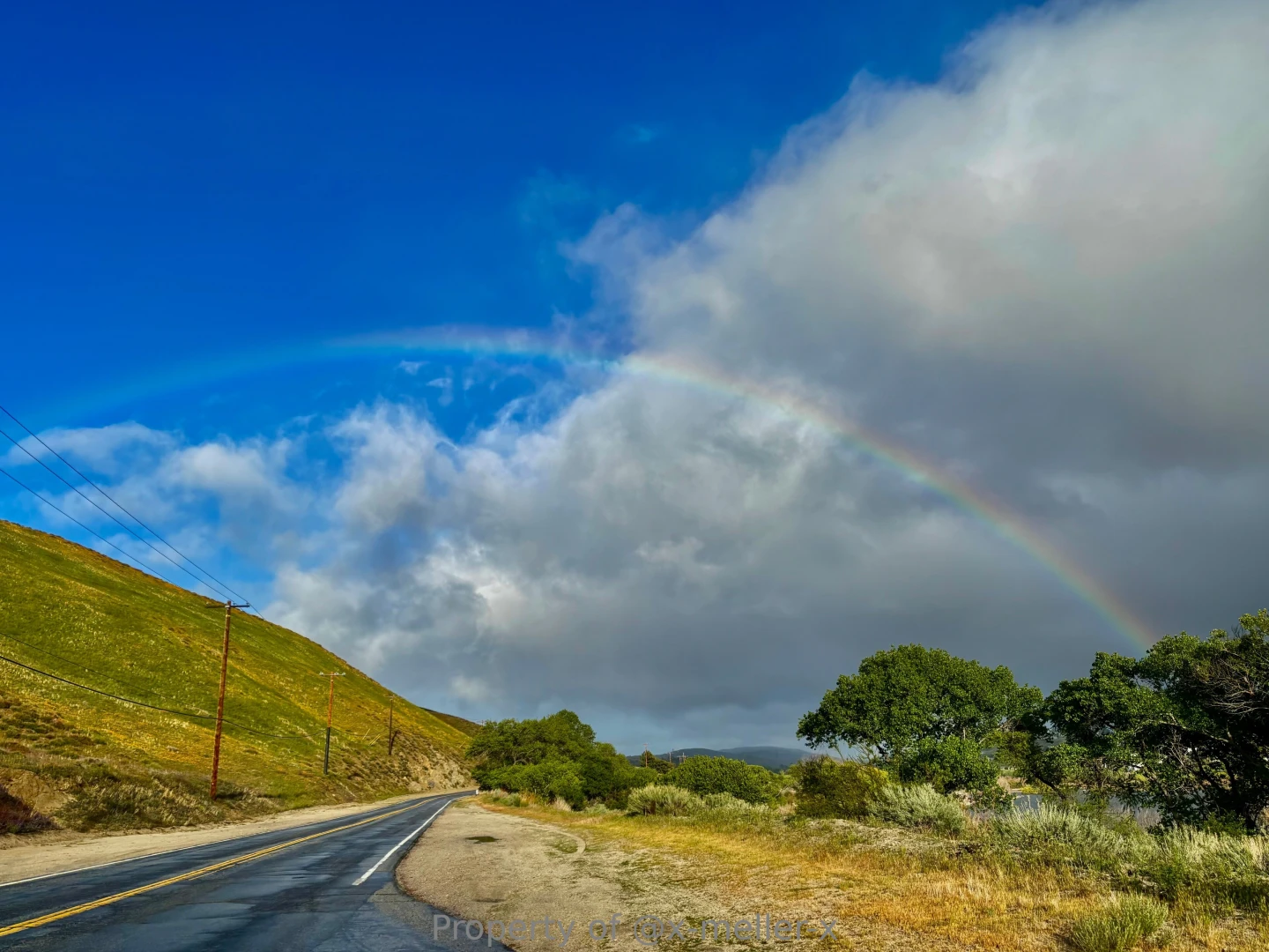 Had to pull over and get a picture of this amazing rainbow loving how 
