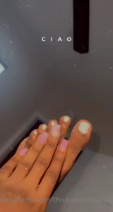 Suck my toes babe part 1