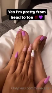 Who loves a woman who keeps her nails and feet done