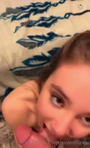 Tip this post any amount for two pov clips of me giving a blowjob on