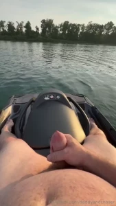 Jerking off on my new seadoo