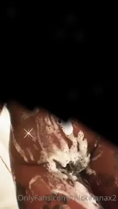 This video is clipped and my soapy titties are covered but the full 