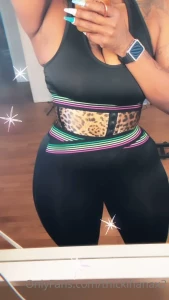 thickihanax2 - Did you workout today if not it s not too late bouta hit all my body 