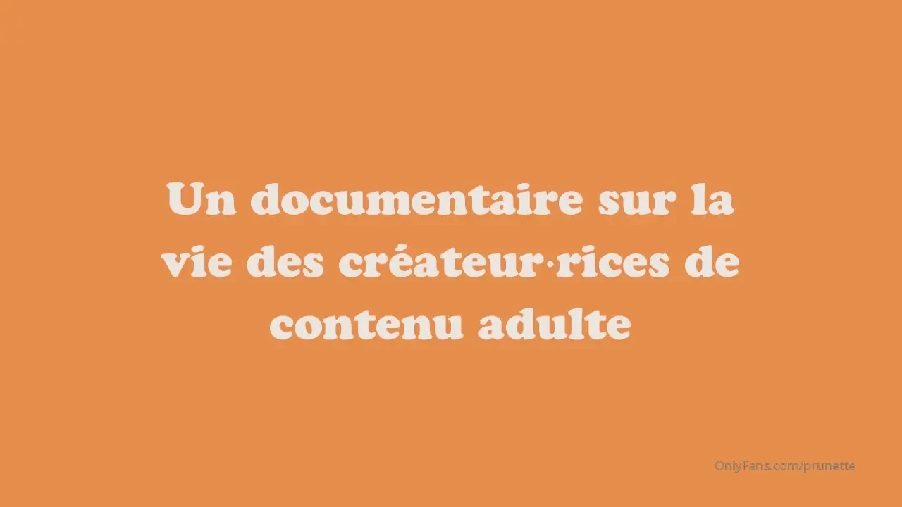 First milestone for my documentary projet with carmina crowdfunding 