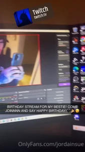 Birthday stream on twitch for my bestie come join http twitch com