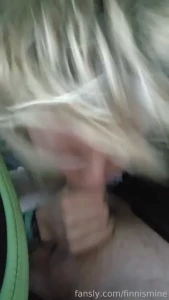 Steezyt loves giving me head on our car rides had to pull over to give