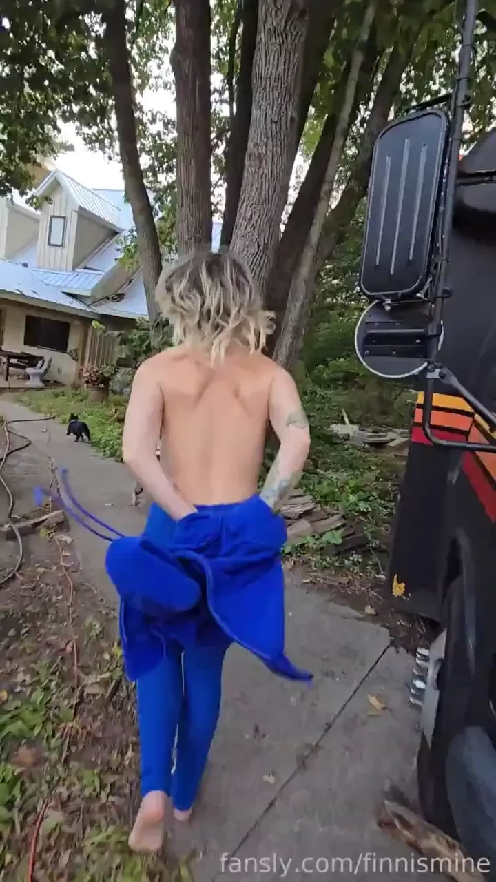 Had to chase steezyt to catch her peeing pee ass pussy tits streaking 