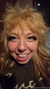 Cute furry girl from tiktok sucks and rides my cock petite blonde