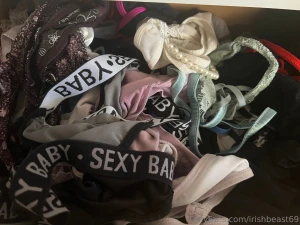 My panties for sale with a naughty video which is your favourite