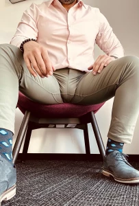 Would you like me sitting across from you at the office like this