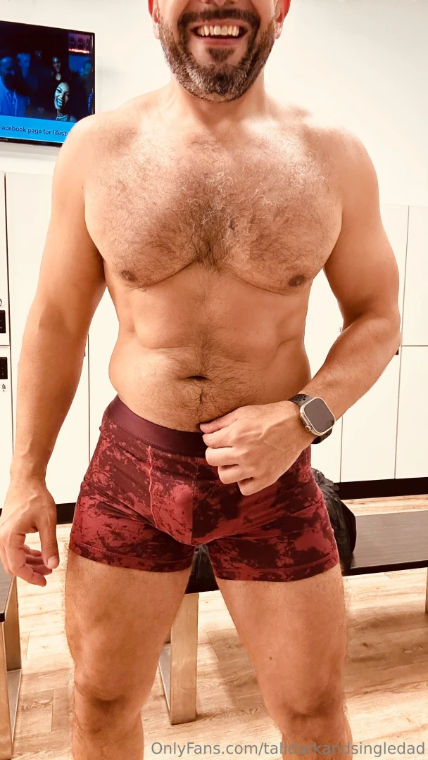 This single dad is a just less then a month away from turning 50 who s 