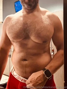 Is it my chest that really distracts you