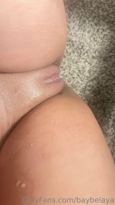 Lick the squirt off my thigh