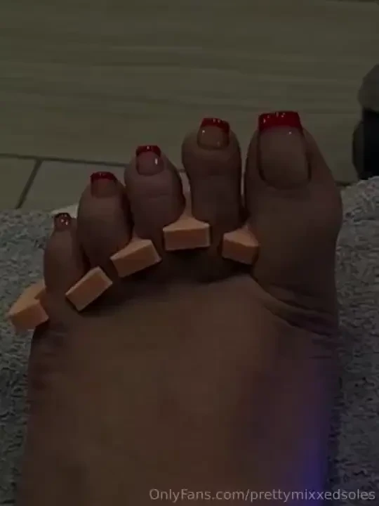 Exclusives of my new valentine s day pedi what do we think part 1 