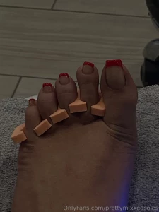 Exclusives of my new valentine s day pedi what do we think part 2