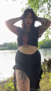 Golden hour taken on private property