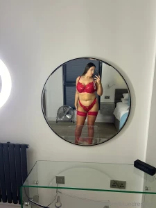 Wearing red for christmas