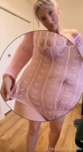 Peek-a-boo i see you drooling over this luscious lingerie tease every