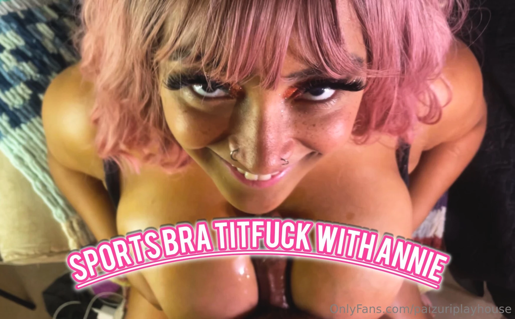 Sports bra titfuck with annie 16 minutes of tittyfucking heaven dm for 