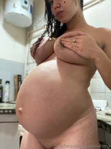 My body pregnant 8 months part 2