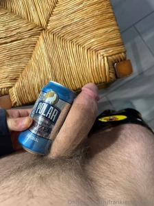 Frankie jr flared up to show the can who s boss