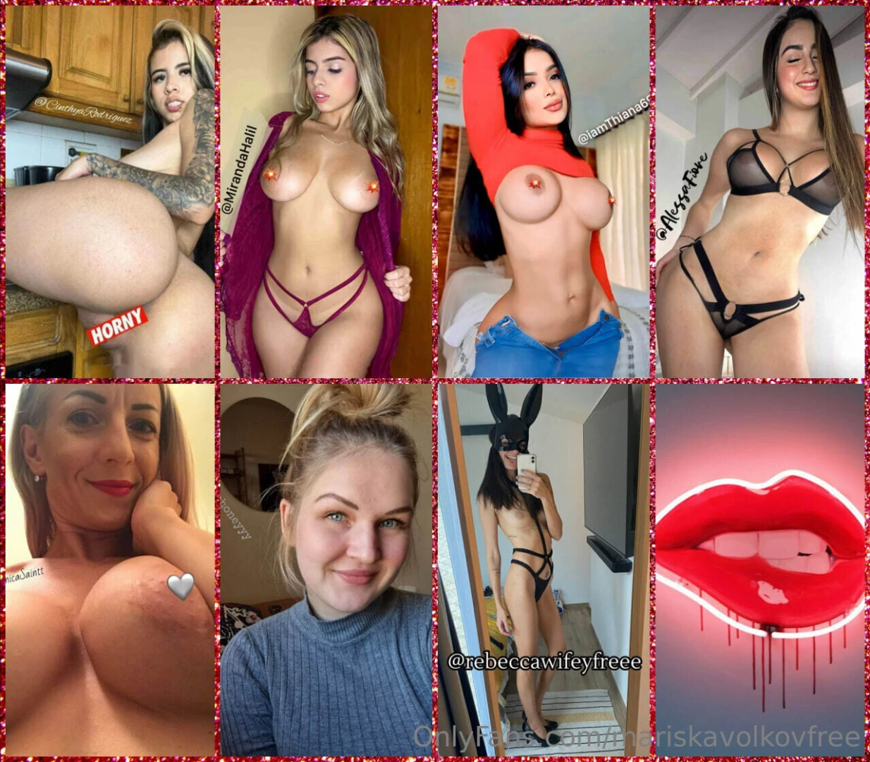 Cinthyarodriguez mirandahalil iamthiana69 alessafiore monicasaintt 