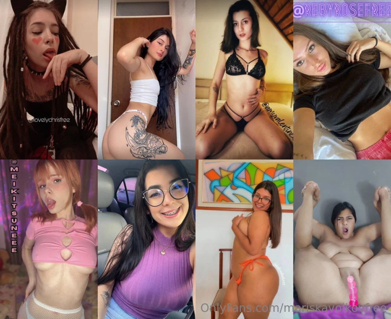 1h lovelychrisfree christinecaprice amyvalentinexxx rebyrosefree part 1 