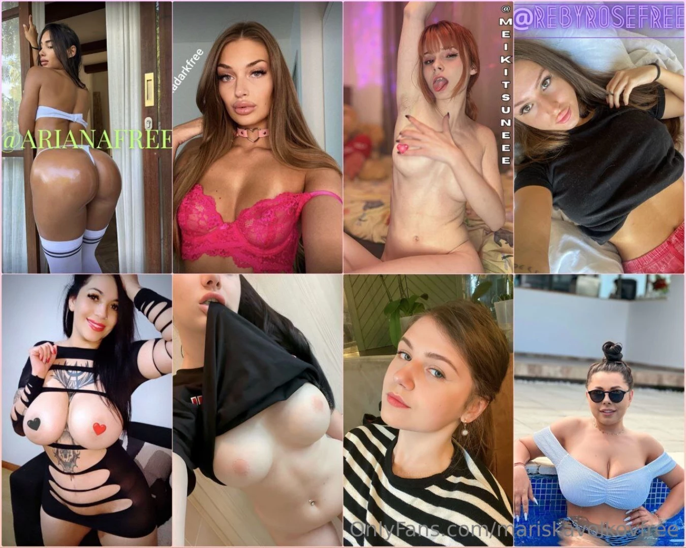 Come and have fun with us arianafree lexadarkfree meikitsuneee 