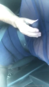 The driver picking up