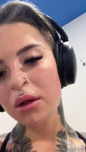 Sweaty girl this morning