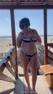 Do you like how my bikini fits xx mixed darkhair doubleds bignaturals