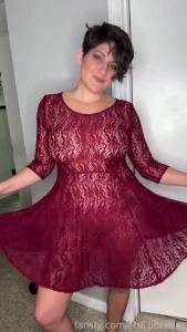 Showing off my dress for you cutie head to my page to watch me take it