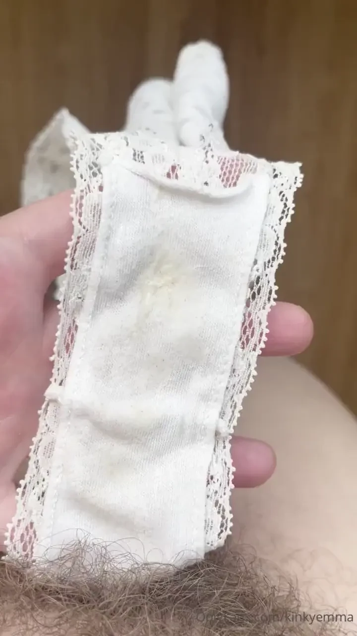 Have been lazy and not changed panties or showered for a few days can 