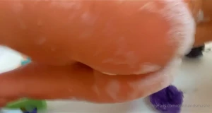 Bath time booty shakes are fun i suppose