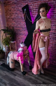 Who s a good girl being a perfect obedient pet for miss rosei in this part 6