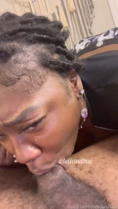 If you could see more of this would you sweetgirllei ebony bbc part 3