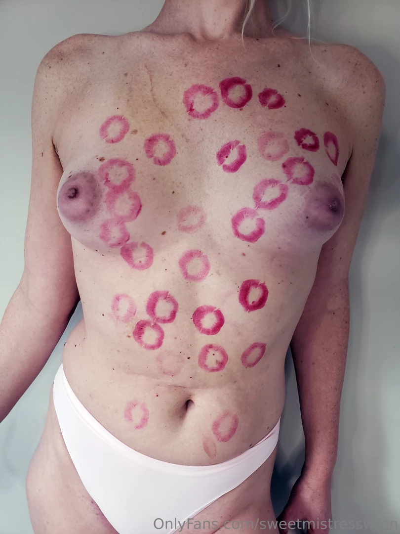 The final work of art from my lipstick kisses series featuring 